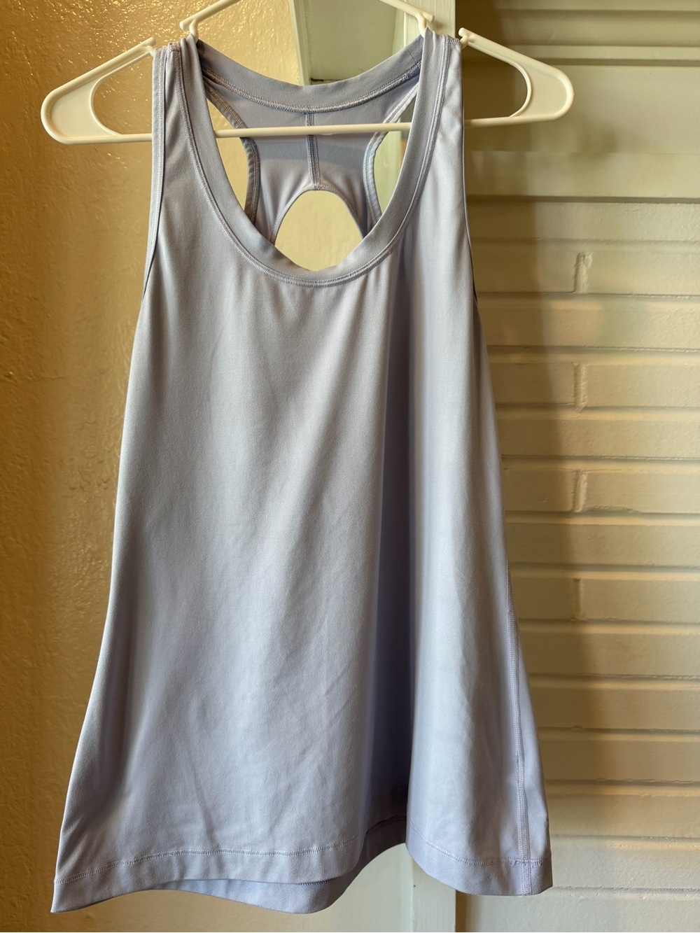 Athleta Light Blue Racerback Performance Tank Top Women’s Size Small